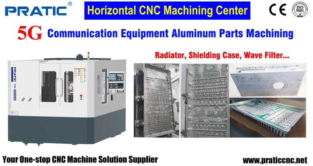 Pratic Horizontal Machining Center for Metalworking Purpose