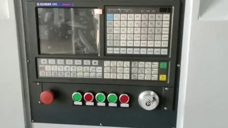 Horizontale, wirtschaftliche, hochpräzise Flachbett-Automatik-CNC-Drehmaschine für die Metallbearbeitung