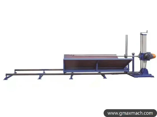 Schwammschaum-Matratzenmaschine, die horizontale Bohrschaum-Schwammmaschine schneidet